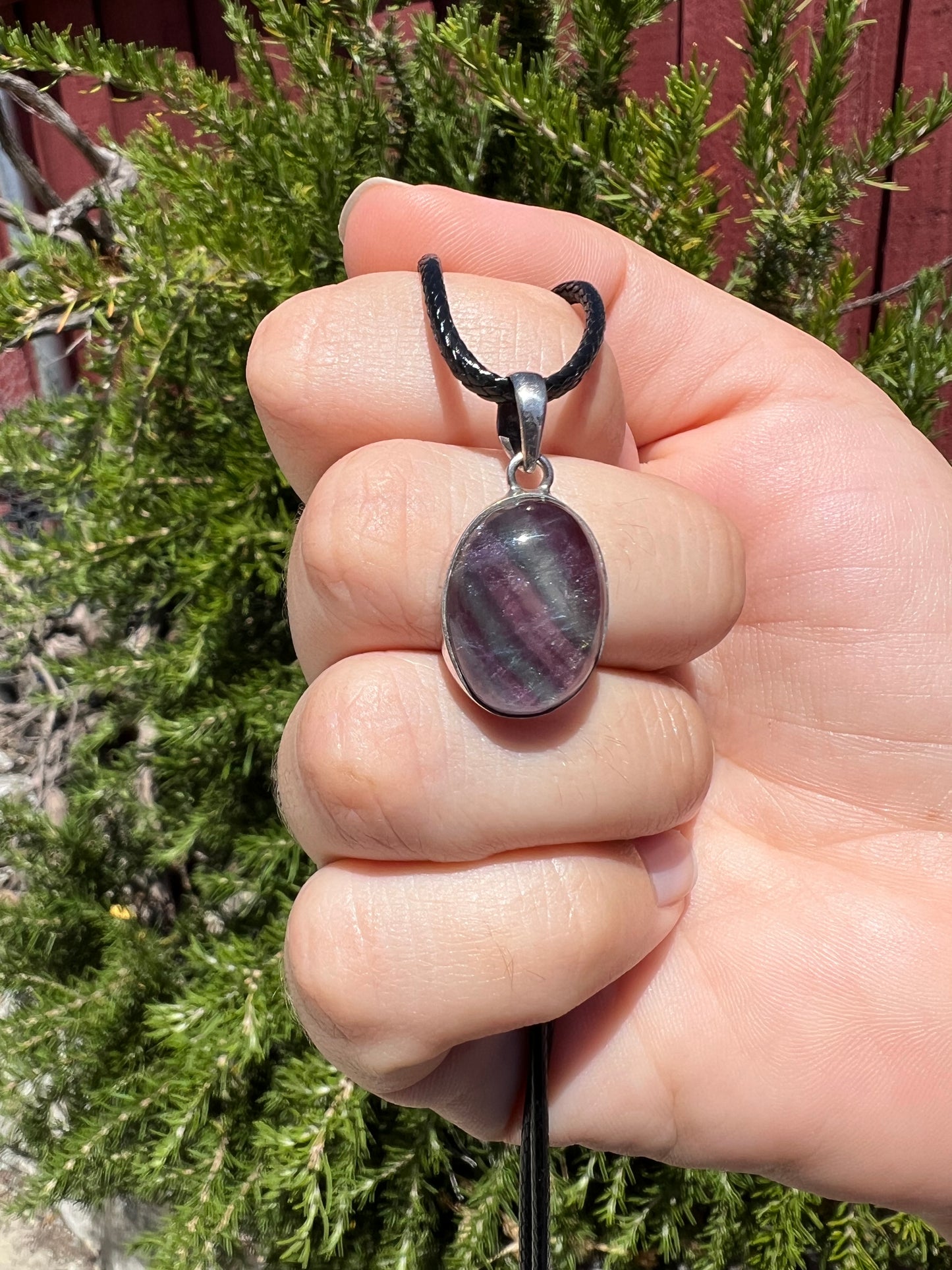 Fluorite Pendant Option A