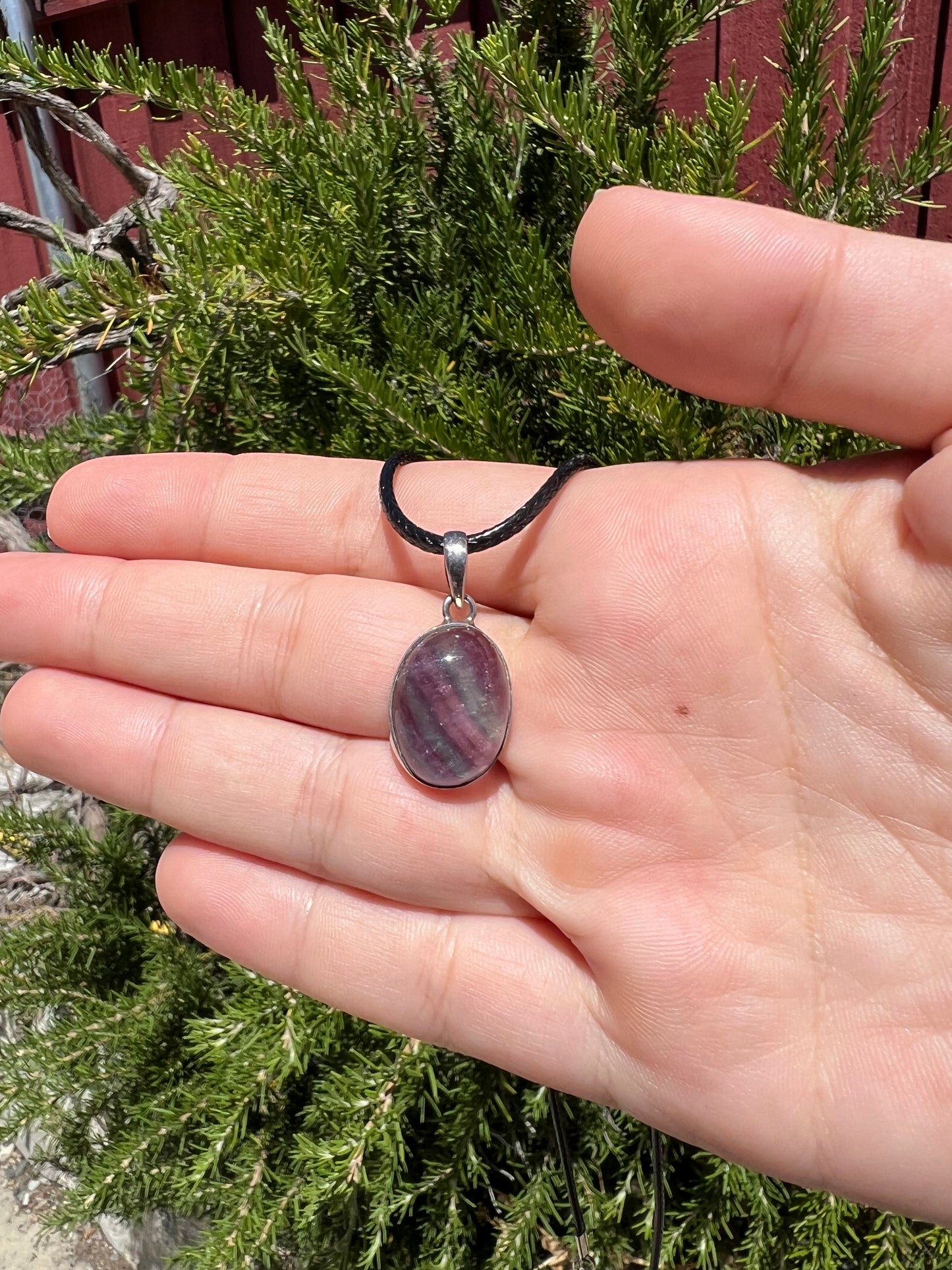 Fluorite Pendant Option A